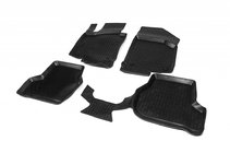 Skoda Octavia II A5 2006–2010 Rubberen automatten (4 stuks, Niken 3D) foto 1