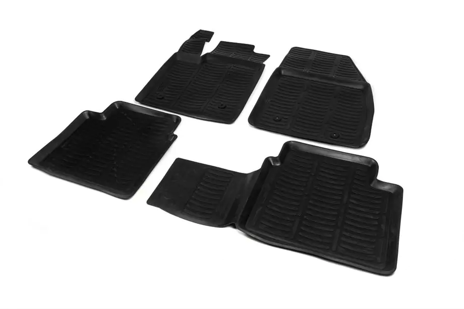 Ford Focus IV 2018– Rubberen automatten (4 stuks, Niken 3D) Image
