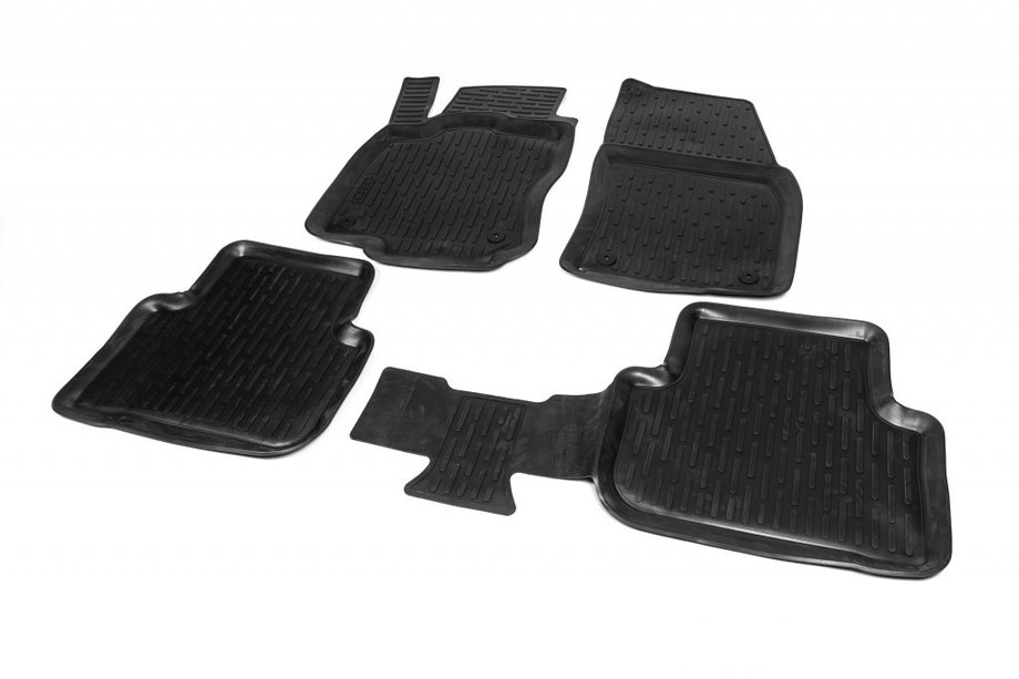 Volkswagen Touran 2015– Rubberen automatten (4 stuks, Niken 3D) Image