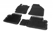 Toyota Corolla 2007–2013 Rubberen automatten (4 stuks, Niken 3D) foto 1