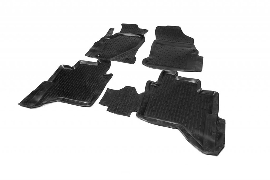 Toyota Hilux 2015– Rubberen automatten (4 stuks, Niken 3D) Image