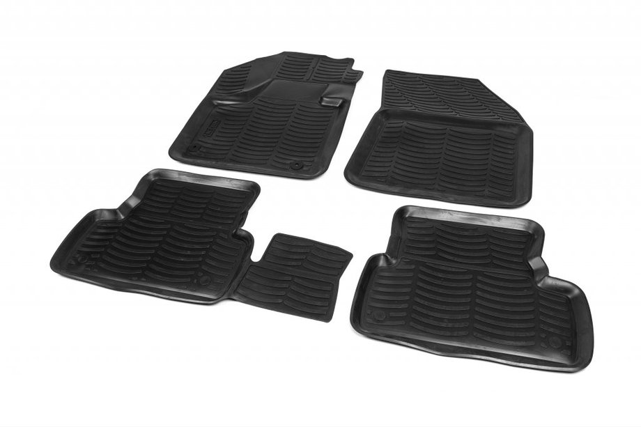 Peugeot 3008 2016–2023 Rubberen automatten (4 stuks, Niken 3D) Image