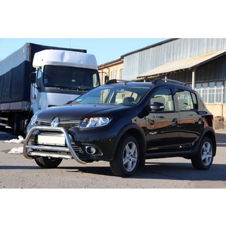 Voorste bullbar WT006 (RVS) foto 4