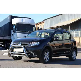 Voorste bullbar WT006 (RVS) foto 4