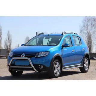 Voorste bullbar WT006 (RVS) foto 3
