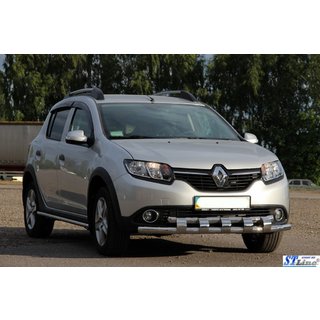 Voorste bullbar ST015 (RVS) foto 4