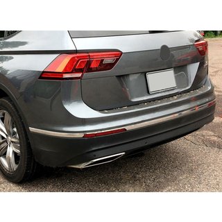 Achterbumper hoekbeschermers 2016-2020 (3 stuks, RVS)