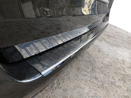 Mercedes Vito/V-klasse W447 2014– OmsaLine achterbumperbeschermer Zwart Chroom (RVS) foto 1