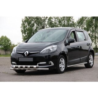 Voorste bullbar ST015 (RVS) Renault Scenic/Grand 2009–2016 foto 1