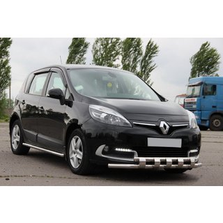 Voorste bullbar ST015 (RVS) Renault Scenic/Grand 2009–2016 foto 4