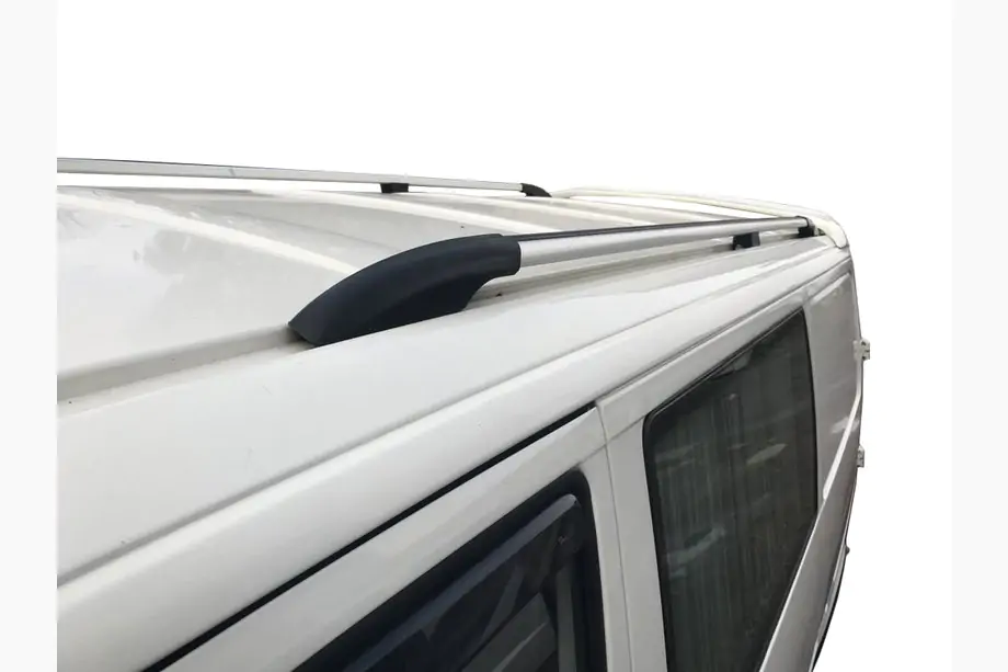 Volkswagen T4 Caravelle/Multivan 1990–2003 Chromen dakrails DORA (metalen bevestiging) Image