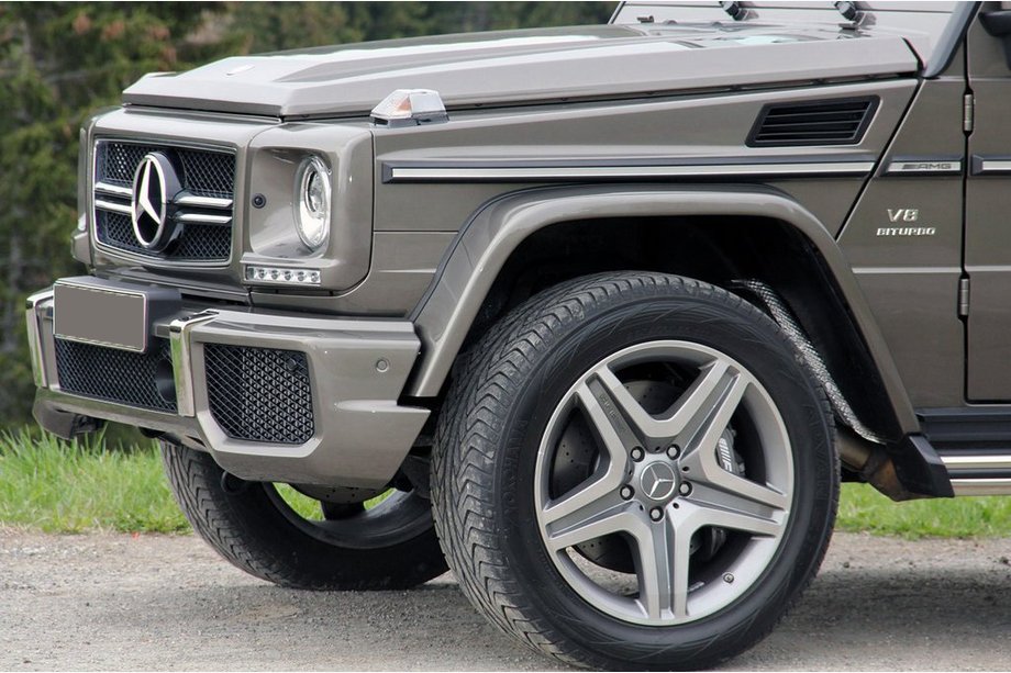 Mercedes G-klasse W463 1990–2018 Wielkastverbreders voor AMG (4 stuks, ABS) Foto 1
