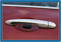 Renault Clio III 2005–2012 RVS deurgreep covers foto 2