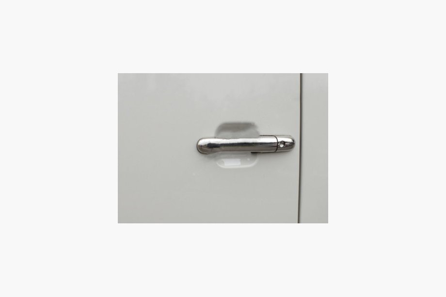 Mercedes Vito W638 1996–2003 Chroom deurgreep covers (RVS, 5-delig) Carmos Image