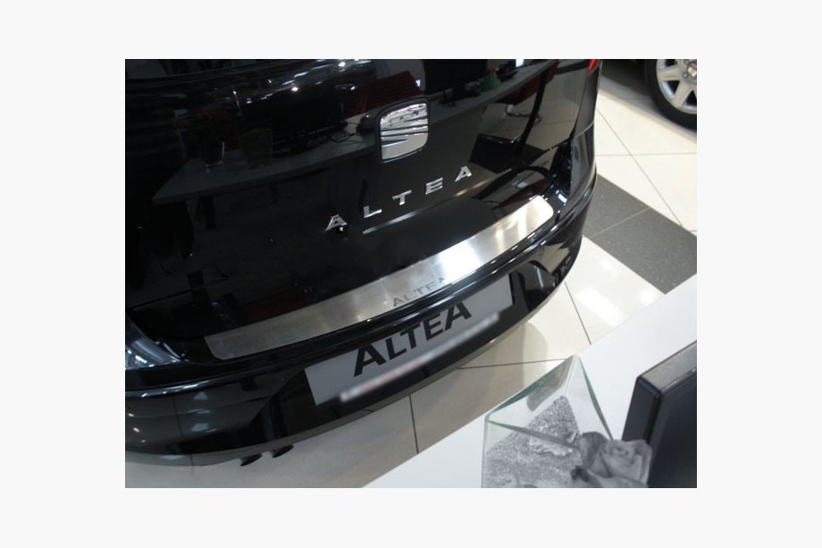 Seat Altea 2004–2015 RVS achterbumperbeschermer Nataniko (standaard) Image