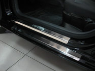 Seat Ibiza 2010–2017 Nataniko instaplijsten (8-delig, RVS) Premium - 3M tape, 0,8 mm foto 1