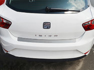 Seat Ibiza 2010–2017 Nataniko RVS achterbumper beschermlijst 3-deurs hatchback foto 1