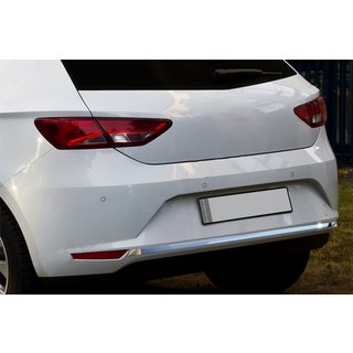 RVS bumperrand Seat Leon 2013–2020 foto 1