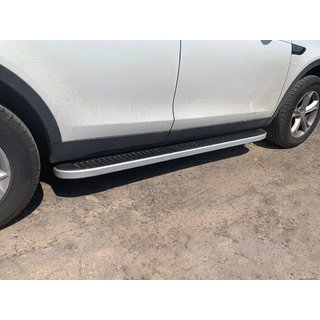 Side steps Tayga Grey (2 stuks, aluminium) foto 1