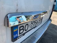 Nissan NV300/Primastar 2016– RVS sierstrip boven kentekenplaat Carmos - Turks staal foto 12