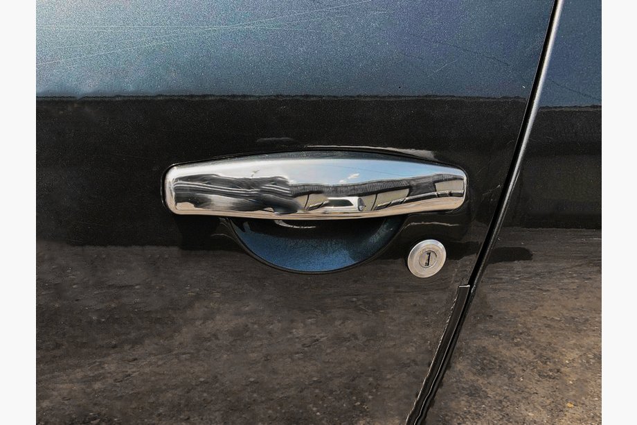 Dacia Sandero 2007–2013 RVS deurgreep covers (4 stuks) Carmos - Turks staal Image