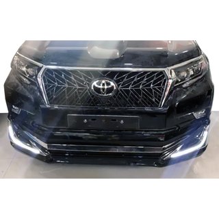 Modelista V3-LED voor- en achterbumper lip kit (2017-) Toyota Land Cruiser Prado 150 2009–2023 foto 4