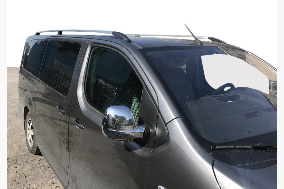 Toyota Proace 2016– Chromen dakrails Middenlange wielbasis, kunststof voet Foto 3