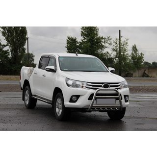 Voorste bullbar QT008 (RVS) Toyota Hilux 2015– foto 3