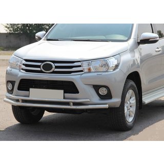 Frontbescherming ST018 (RVS) Toyota Hilux 2015– foto 1