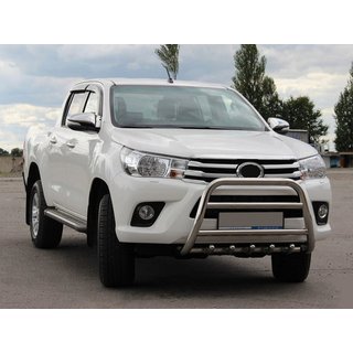 Frontbescherming WT010 (RVS) Toyota Hilux 2015– foto 1