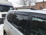 Toyota Land Cruiser Prado 120 2002–2009 Zwarte Turkse dakrails foto 9