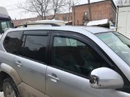 Toyota Land Cruiser Prado 120 2002–2009 Zwarte Turkse dakrails foto 8
