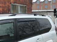 Toyota Land Cruiser Prado 120 2002–2009 Zwarte Turkse dakrails foto 5