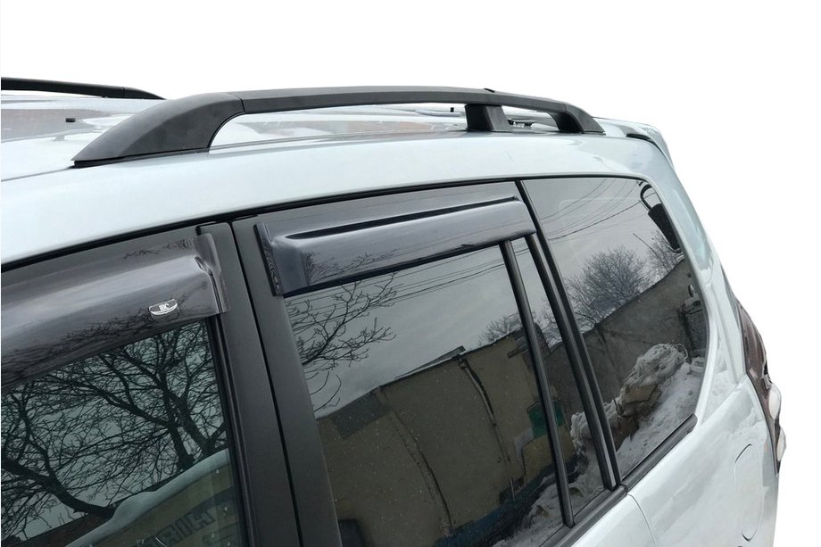 Toyota Land Cruiser Prado 120 2002–2009 Zwarte Turkse dakrails Image