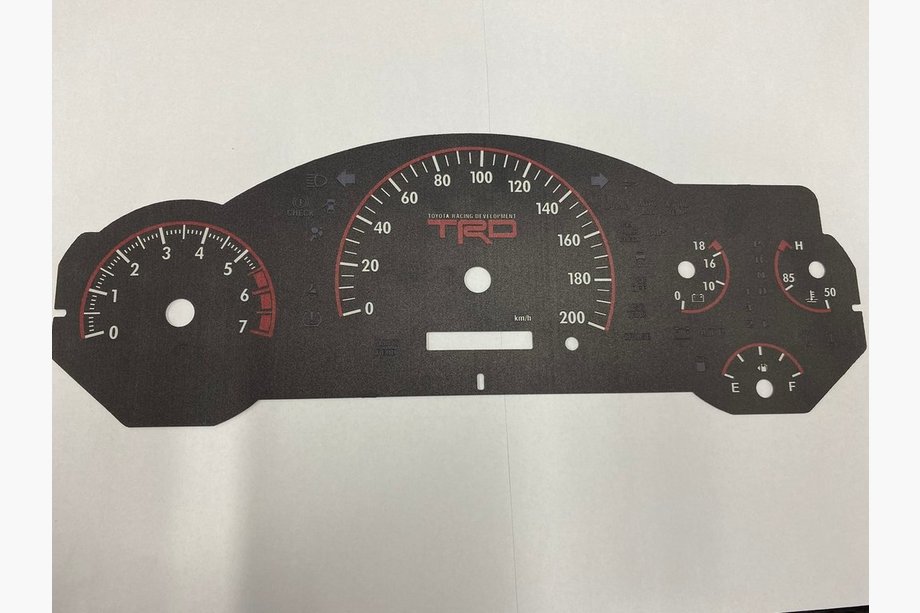 Toyota FJ Cruiser 2006–2022 Wijzerplaat (schaal) Image