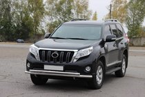 Toyota Land Cruiser Prado 150 2009–2023 Voorbeschermbeugel ST014 (RVS) foto 5