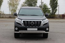 Toyota Land Cruiser Prado 150 2009–2023 Voorbeschermbeugel ST014 (RVS) foto 2
