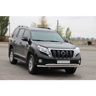 Voorbeschermbeugel ST014 (RVS) Toyota Land Cruiser Prado 150 2009–2023 foto 4
