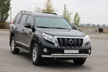 Toyota Land Cruiser Prado 150 2009–2023 Voorbeschermbeugel ST014 (RVS) foto 4