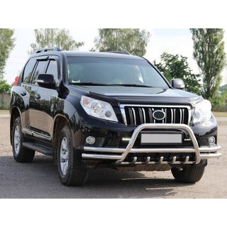 Bullbar WT003-2-Plus (roestvrij staal) Toyota Land Cruiser Prado 150 2009–2023 foto 1