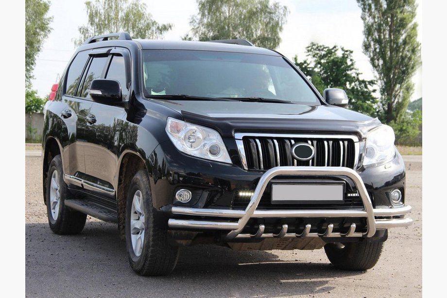 Toyota Land Cruiser Prado 150 2009–2023 Bullbar WT003-2-Plus (roestvrij staal) Image