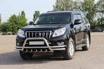 Toyota Land Cruiser Prado 150 2009–2023 Bullbar WT003-2-Plus (roestvrij staal) foto 2
