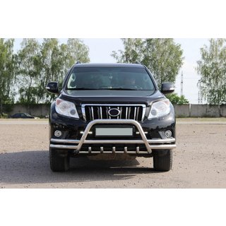 Bullbar WT003-2-Plus (roestvrij staal) Toyota Land Cruiser Prado 150 2009–2023 foto 3