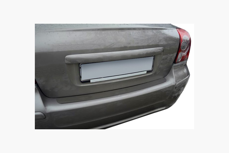 Toyota Avensis 2003–2009 Achterbumperbeschermer Nataniko (RVS) Sedan Image