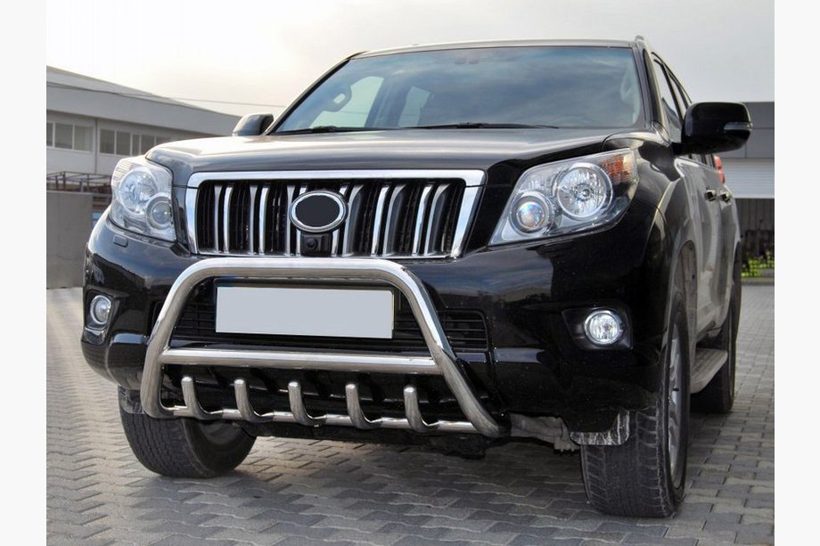Toyota Land Cruiser Prado 150 2009–2023 Bullbar WT003 (RVS) Image