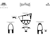 Ford Focus I 1998–2005 Dashboard sierlijsten foto 2