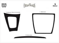 Volvo S60 2000–2009 Dashboard sierlijsten (додаток, 2005-2009) Aluminium foto 1
