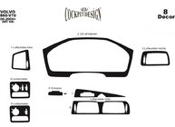 Volvo S60 2000–2009 Dashboardpanelen (hoofddelen, 2005-2009) Aluminium foto 3