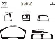 Volvo V70 2000–2007 Dashboard sierlijsten (2000-2005) foto 2