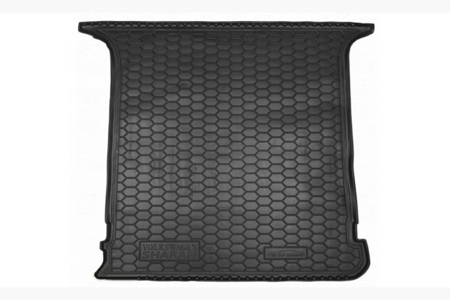 Volkswagen Sharan 1995–2010 Kofferbakmat 5-zits (Autogumm, rubber) Image